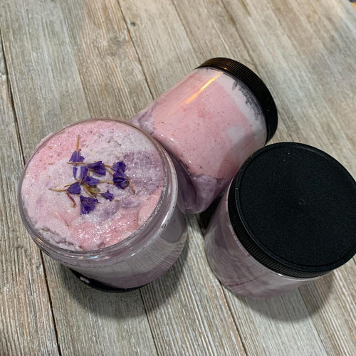 Sugar Plum Fairy Foaming Sugar Scrub