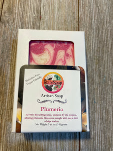 Plumeria Artisan Soap