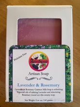 Lavender & Rosemary Essential Oil Soap