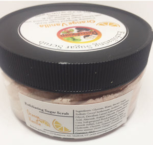 Orange Vanilla Exfoliating Sugar Scrub