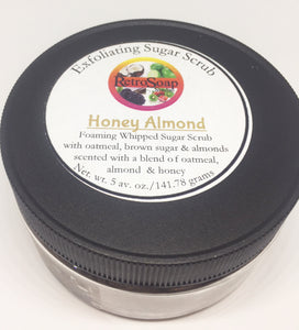Honey Almond Exfoliating Sugar Scrub